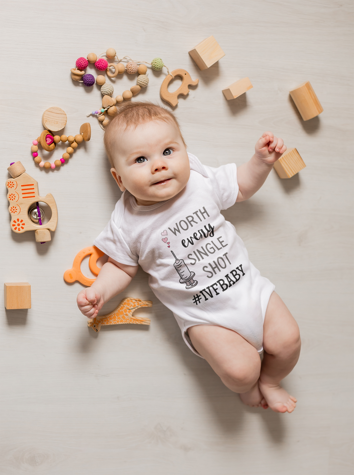 IVF Baby Onesies, High-Quality Baby Onesies