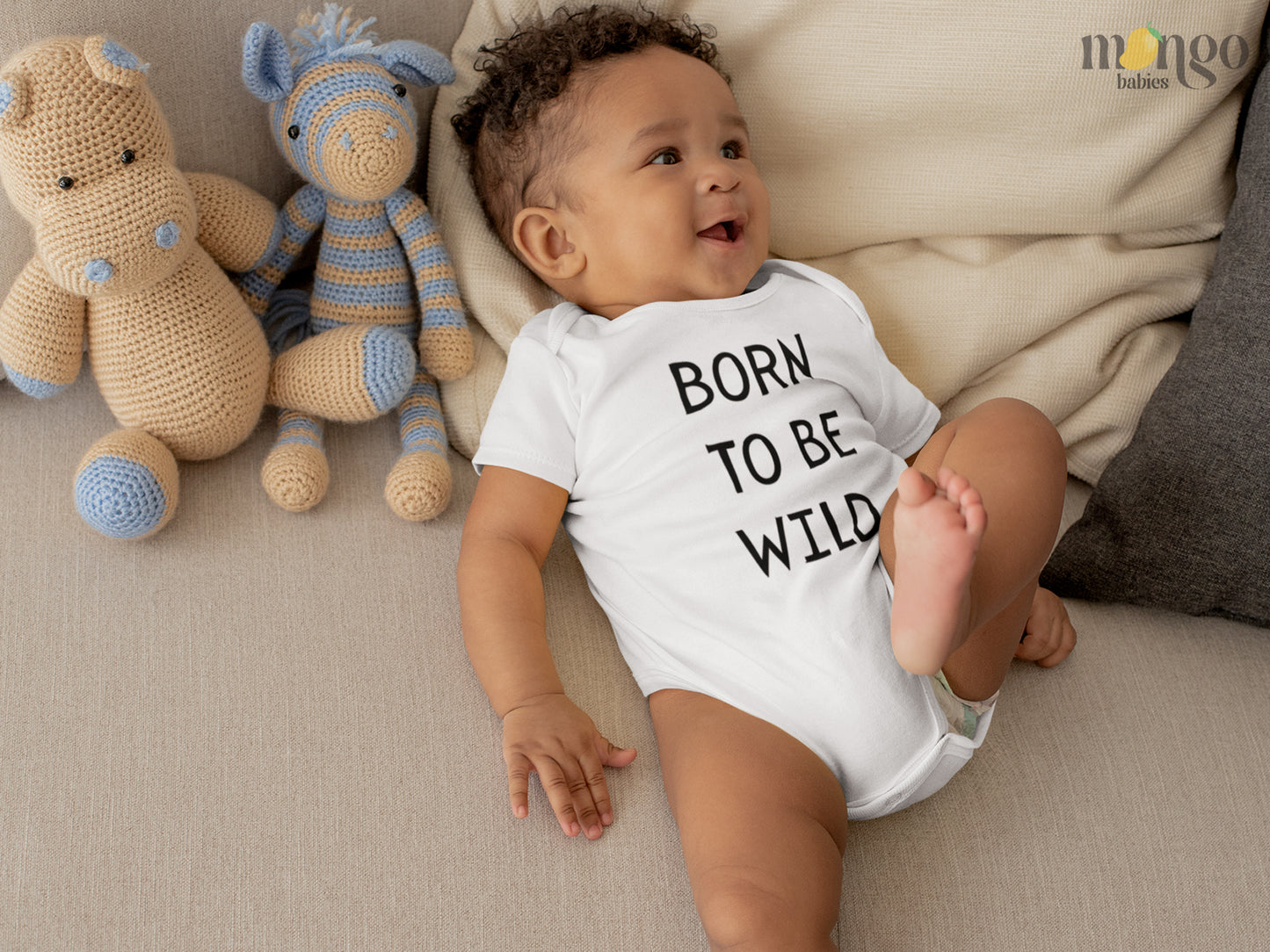 Cute Outfit for Baby Gift for Baby Shower Baby Onesie® Born To Be Wild