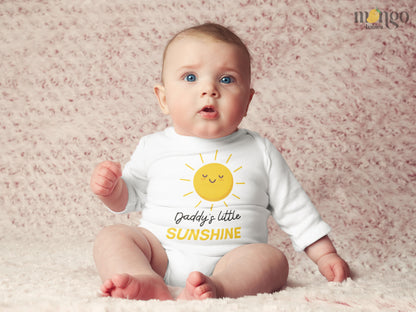 Baby Onesie Kid Tshirt with cute design for little sunshine - gift for dad - newborn baby clothes - Toddler Tshirt - Father's Day Gift - New dad gift