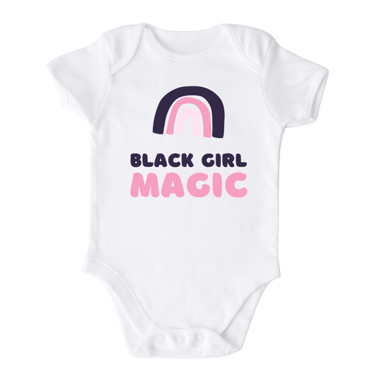 Cute Baby Shower Gift Ideas Black Girl Magic Baby Onesie®