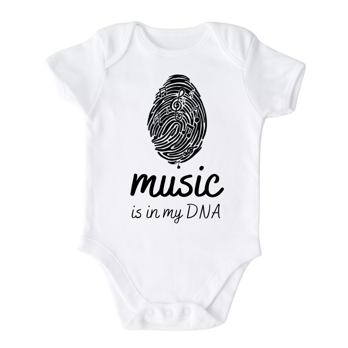 Baby Onesie® Music is In My DNA Baby Infant Clothing for Baby Shower Gift
