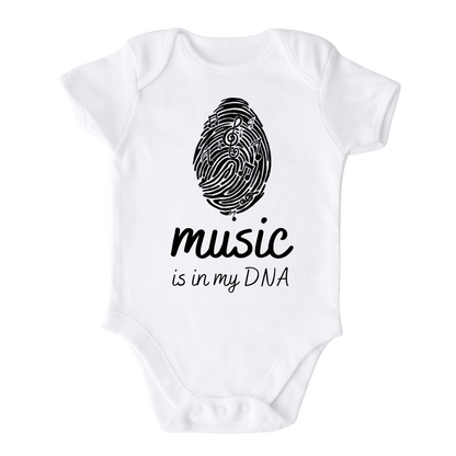 Baby Onesie® Music is In My DNA Baby Infant Clothing for Baby Shower Gift