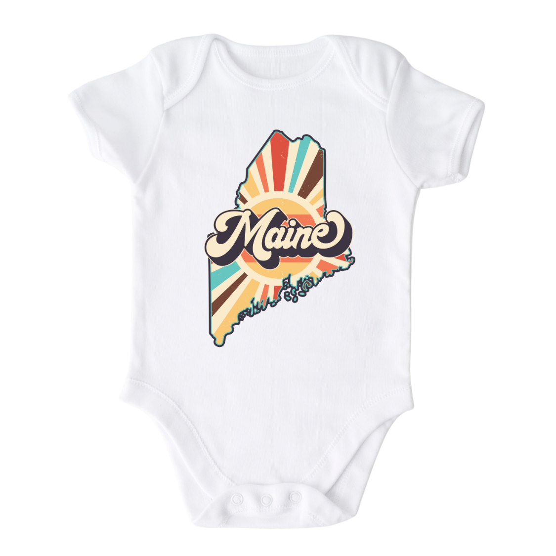 Maine Baby Onesie® Maine State Shirt for Kids Tshirt Maine Bodysuit for Baby Gift