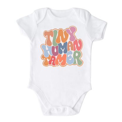 Baby Onesie® Tiny Human Tamer Baby Clothing for Baby Shower Gift Newborn