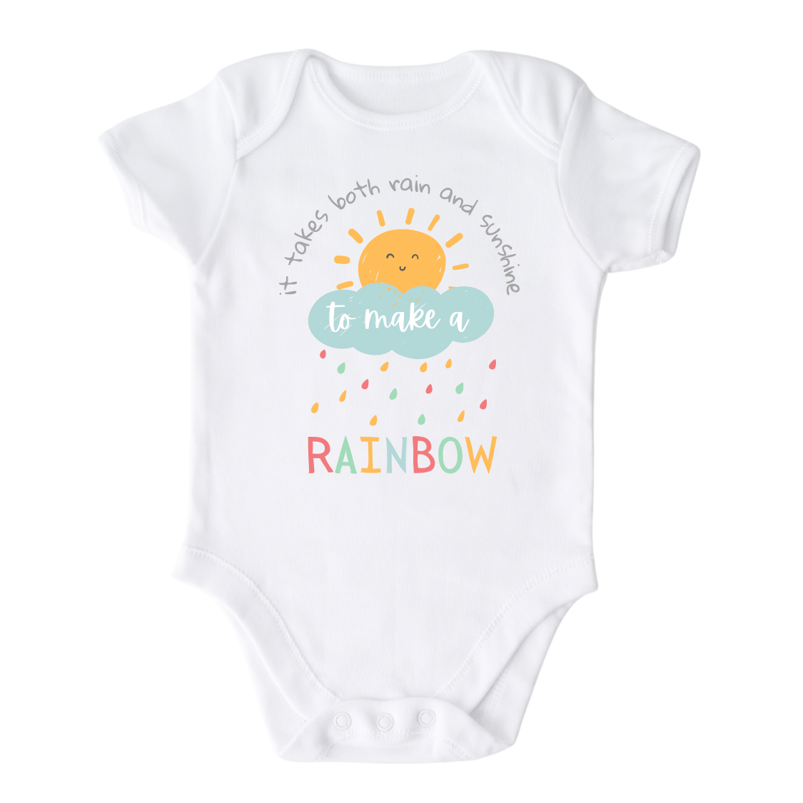 Rainbow Baby Onesie® Kids Shirt