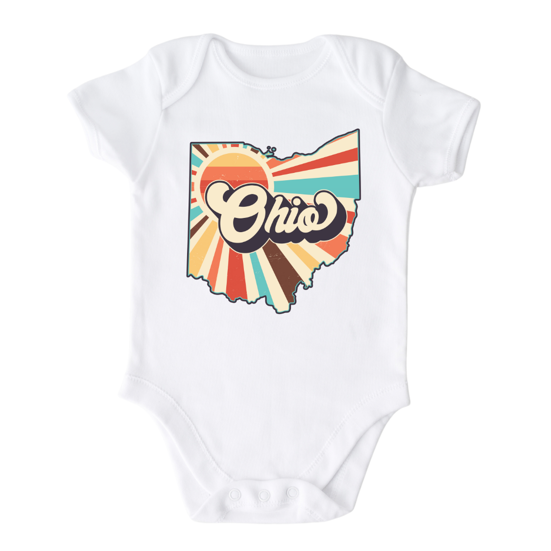 Ohio Baby Onesie® Ohio State Shirt for Kids Tshirt Ohio Bodysuit for Baby Gift