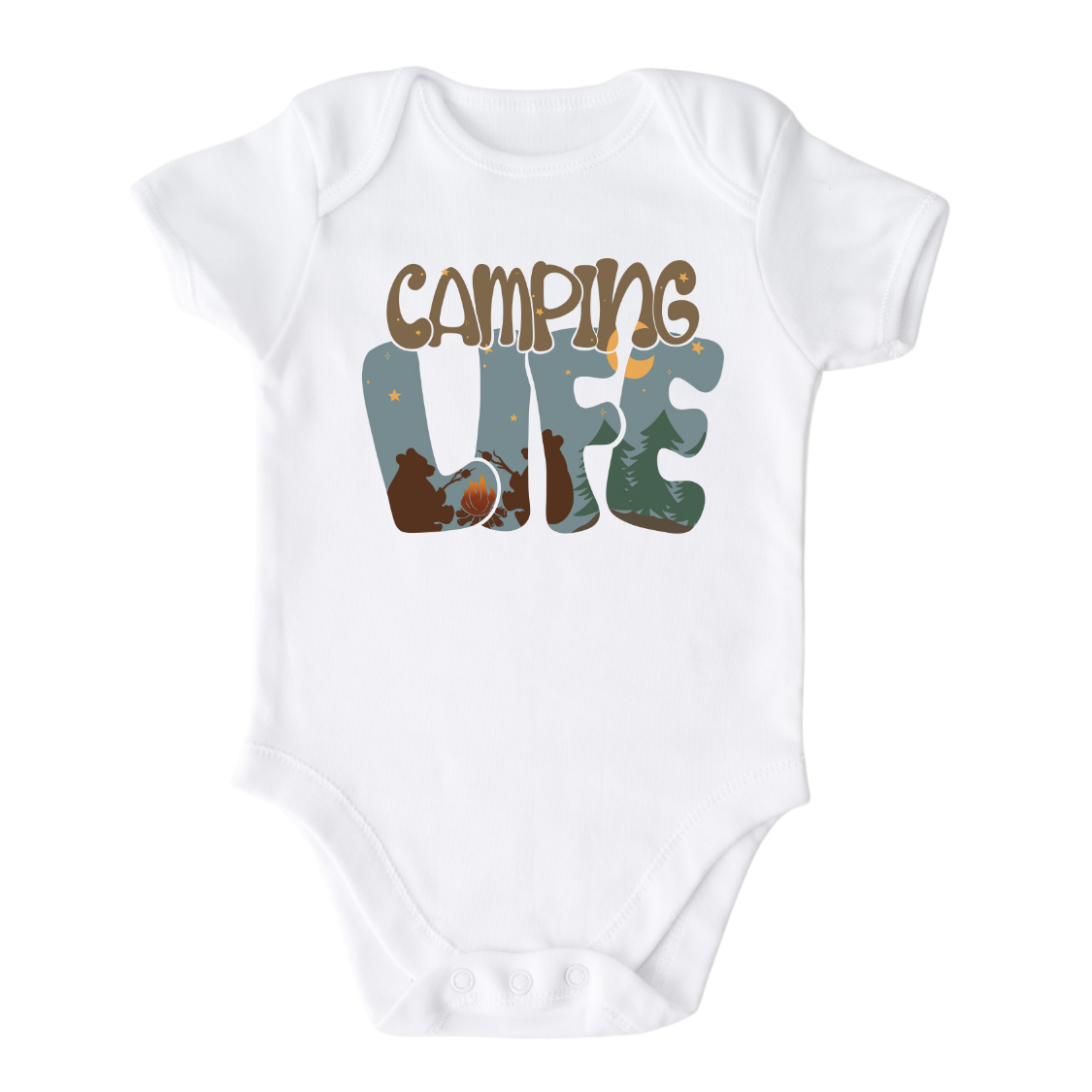 Baby Onesie® Camping Life Cute Infant Clothing for Baby Shower Gift