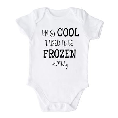 Baby Onesie® I Used To Be Frozen IVF Baby Infant Clothing for Baby Shower Gift