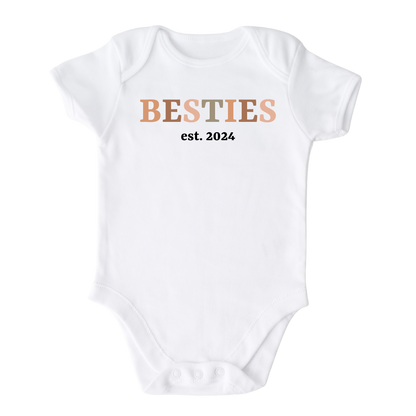 Cute Baby Onsie - Sibling shirt - Matching Twins Clothes 