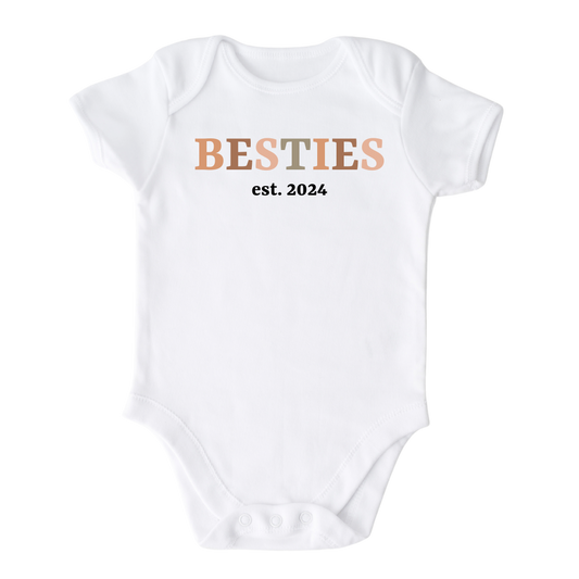 Cute Baby Onsie - Sibling shirt - Matching Twins Clothes 