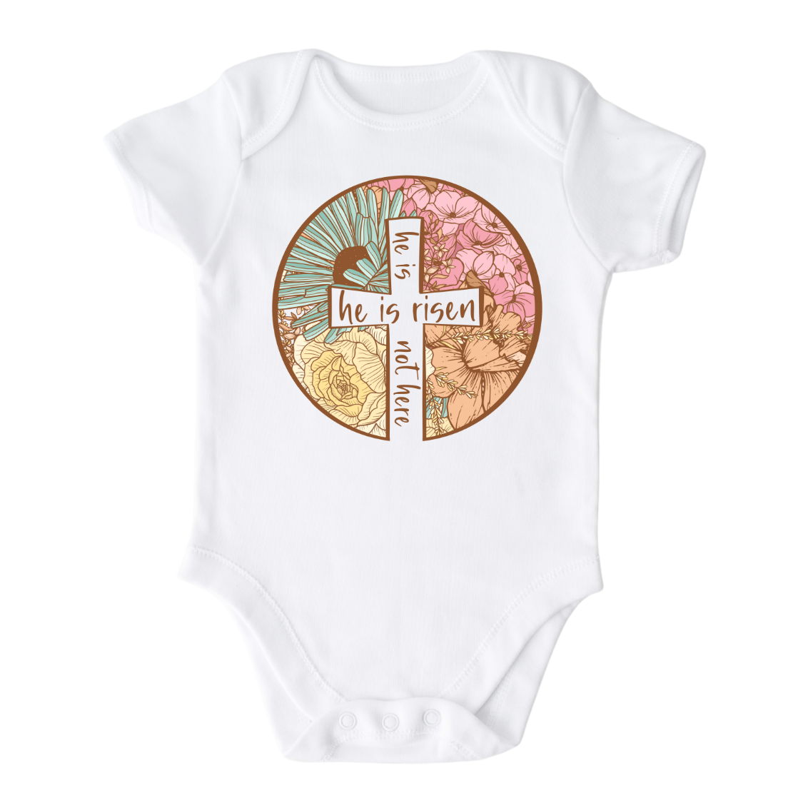 Baby Onesie® He Is Risen Easter Cute Baby Clothing for Baby Shower Gift Newborn