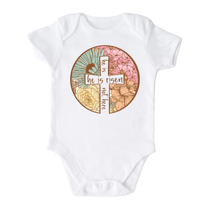 Baby Onesie® He Is Risen Easter Cute Baby Clothing for Baby Shower Gift Newborn