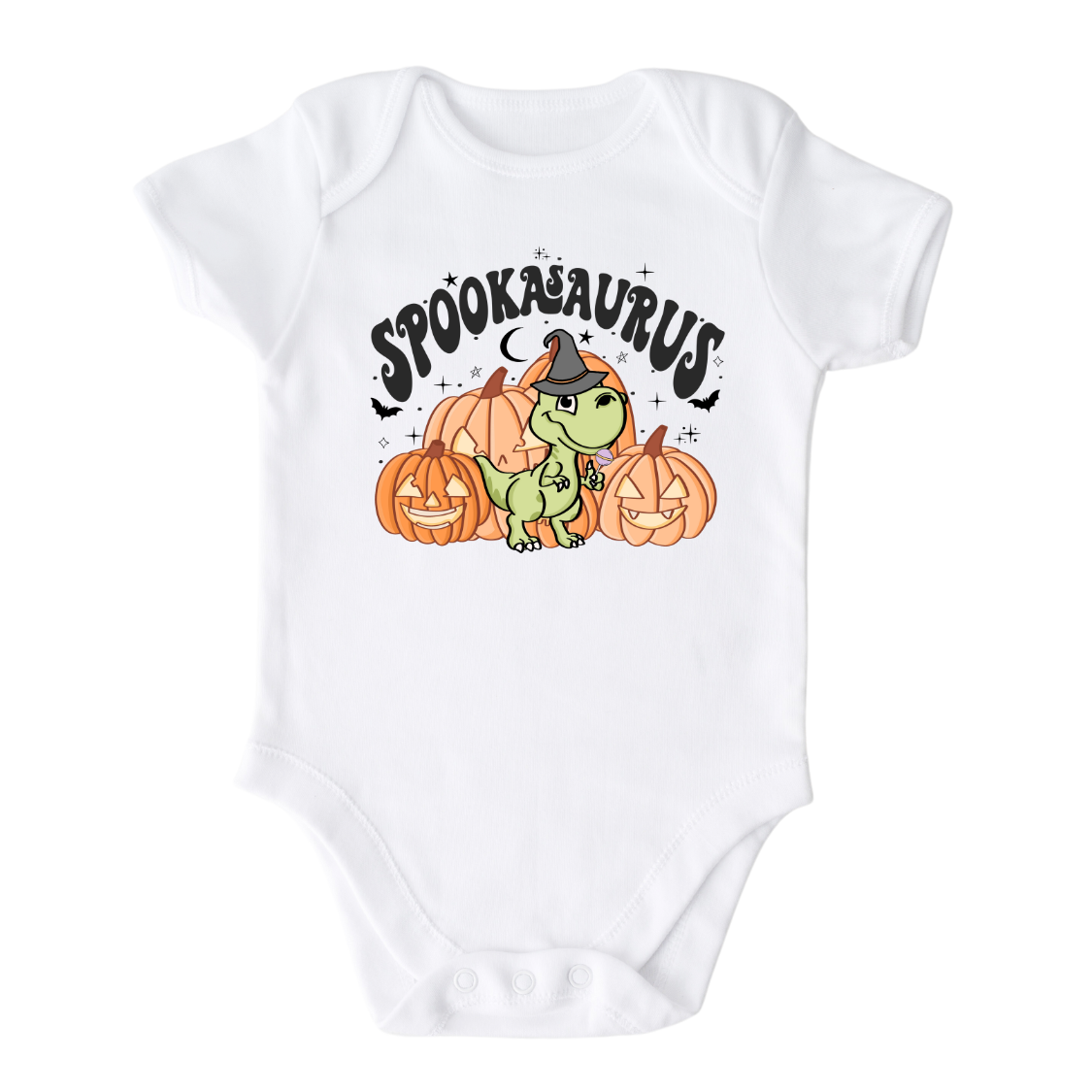 Spookasaurus Funny Halloween Baby Onesie® Kids Shirt