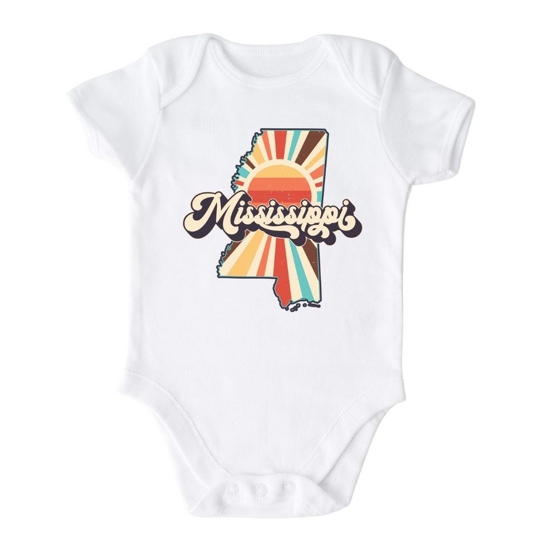 Mississippi Baby Onesie® Mississippi State Shirt for Kids Tshirt Mississippi Bodysuit