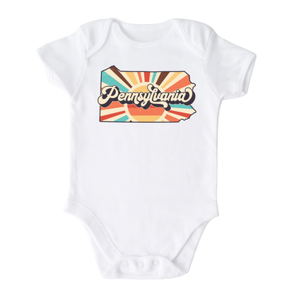 Pennsylvania Baby Onesie® Pennsylvania State Shirt for Kids Tshirt Pennsylvania
