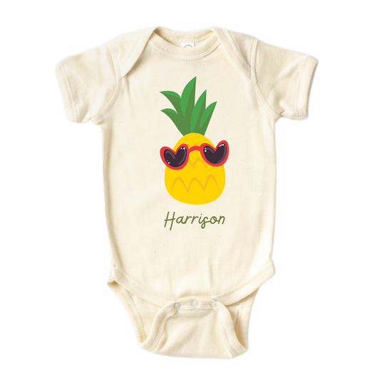 Pineapple onesie best sale baby boy