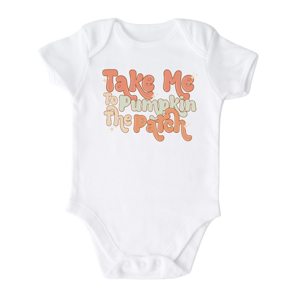 Baby Onesie® Take Me To The Pumpkin Patch Fall Baby Clothing for Baby Shower Gift