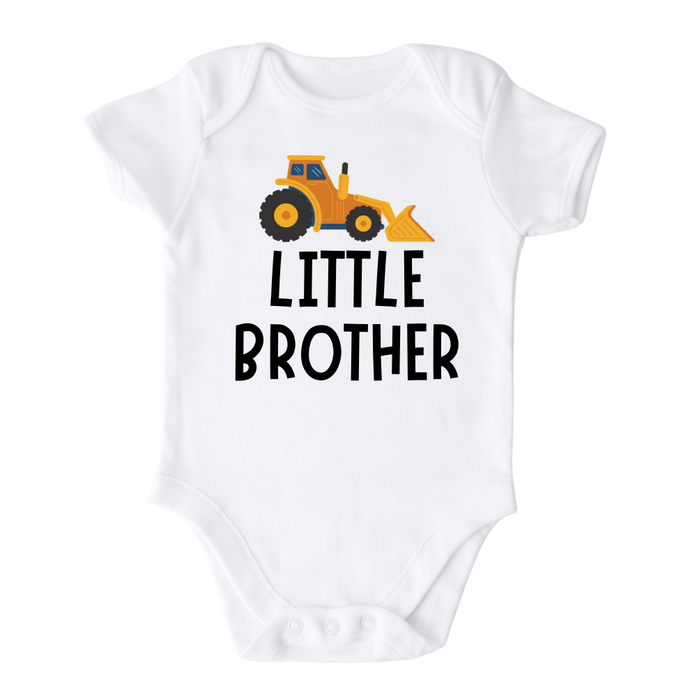 Baby Onesie® Construction Brother Infant Clothing for Baby Shower Gift