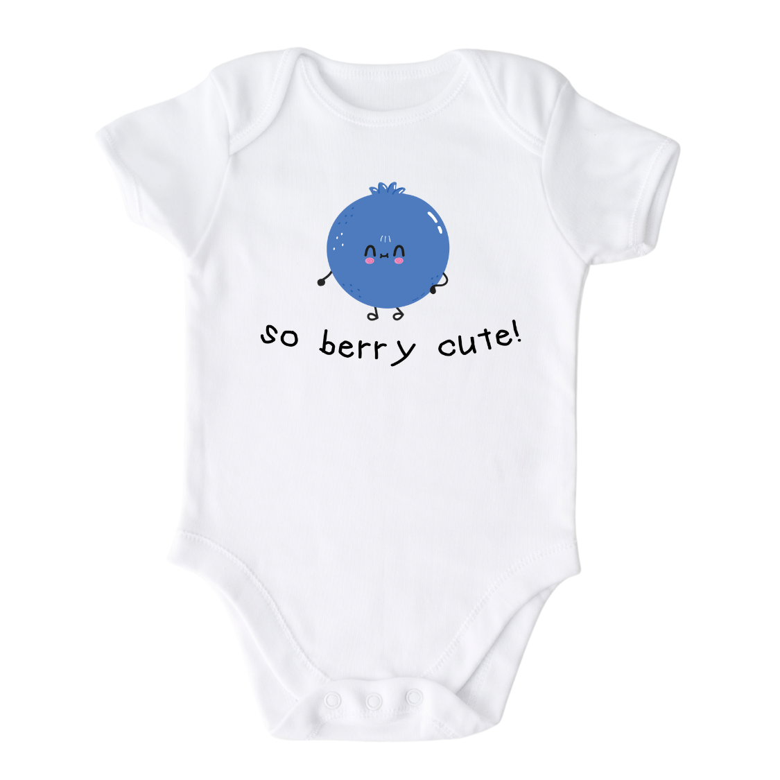 So Berry Cute Baby Bodysuit