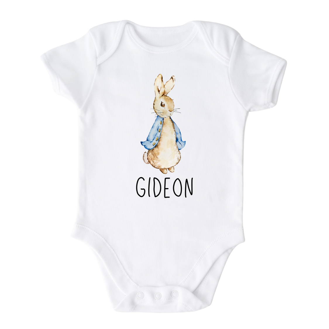 Personalized Outfit Easter Bunny Custom Name Baby Onesie® Newborn Outfit