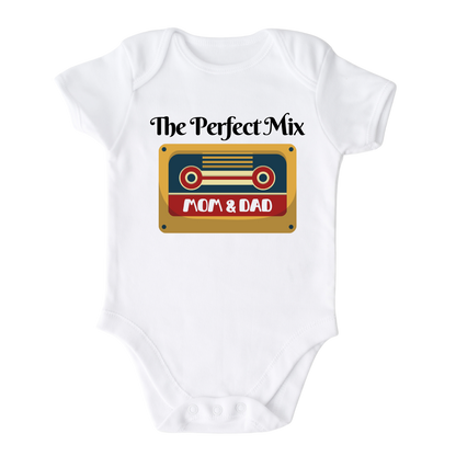 Cassette Kid Tshirt Baby Onesie® The Perfect Mix Baby Bodysuit Newborn Outfit