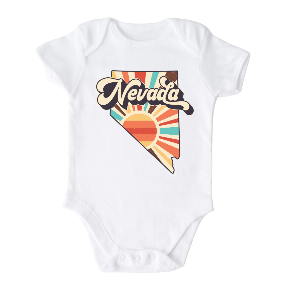 Nevada Baby Onesie® Nevada State Shirt for Kids Tshirt Nevada Bodysuit for Baby Gift