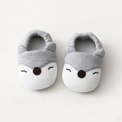 Baby Slipper Cute Animal Character Anti-Slip Baby Short Socks Gift for Newborns and Toddlers