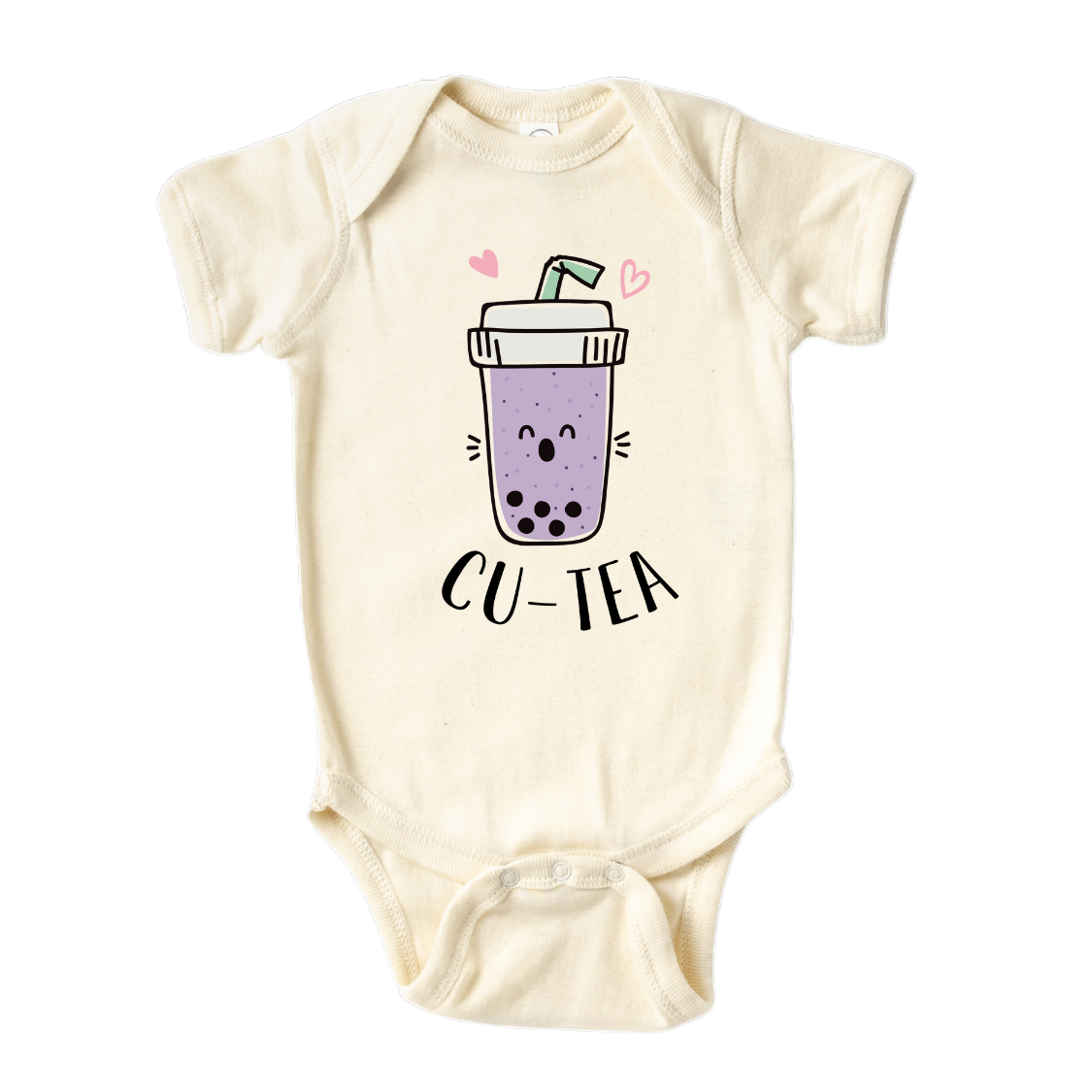 Cutea Boba Baby Onesie® Milk Tea Lovers Funny Outfit for Baby Gift for Baby Shower Gift