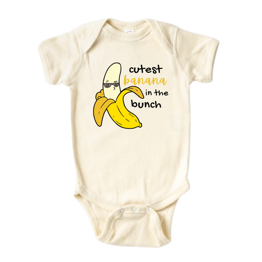 Kids Tshirt Baby Onesie® Cutest Banana Baby Bodysuit Newborn Outfit Baby Shower Gift