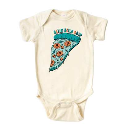 Kids Tshirt Baby Onesie® Slice Slice Baby Pizza Bodysuit Baby Clothing for Baby Shower Gift Newborn