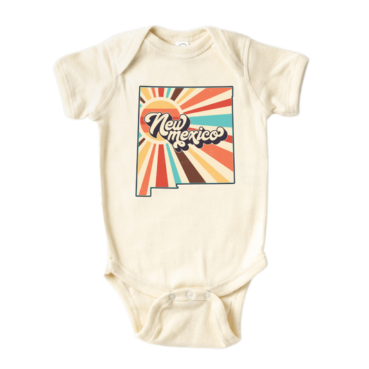 New Mexico Baby Onesie® New Mexico State Shirt for Kids Tshirt New Mexico Bodysuit