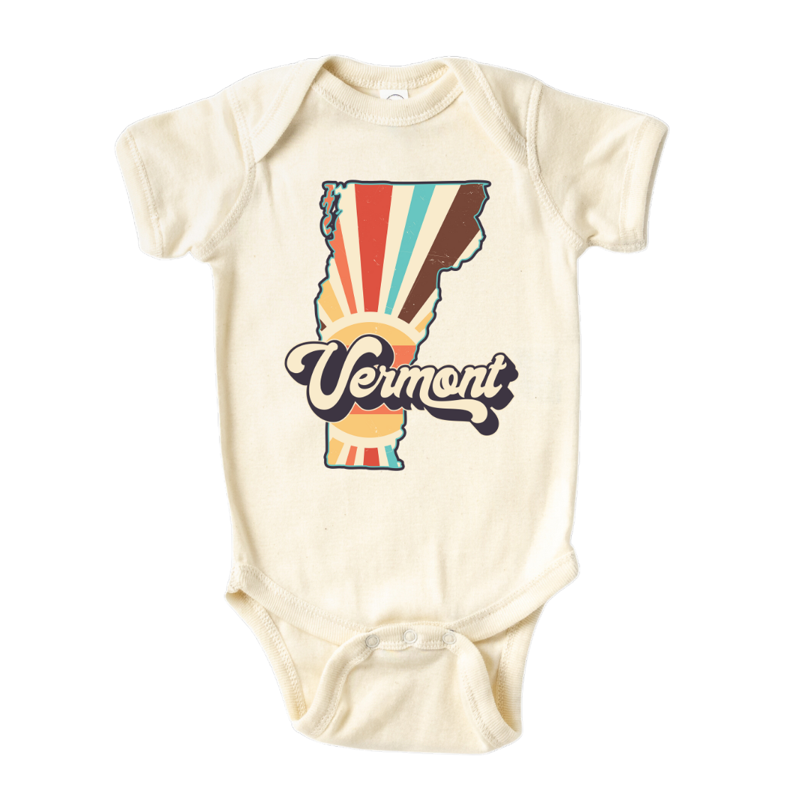Vermont Baby Onesie® Vermont State Shirt for Kids Tshirt Vermont Bodysuit for Baby Gift