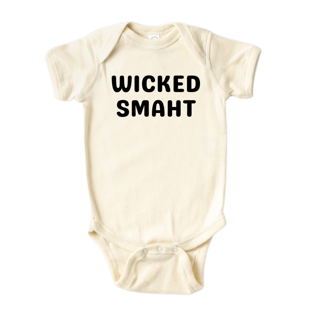 Funny Outfit for Baby Gift for Baby Shower Baby Onesie® Wicked Smaht