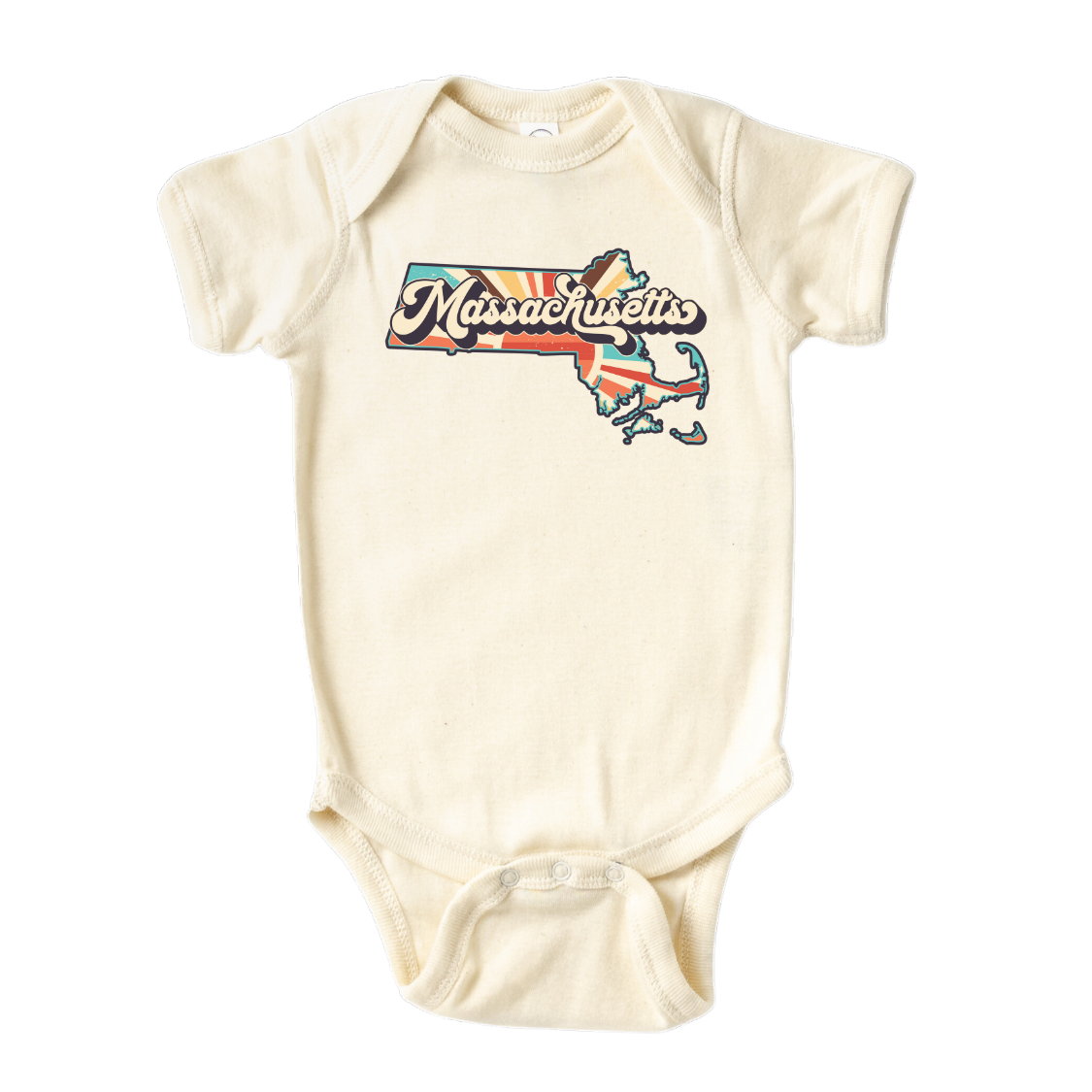 Massachusetts Baby Onesie® Massachusetts State Shirt for Kids Tshirt Massachusetts Bodysuit for Baby Gift