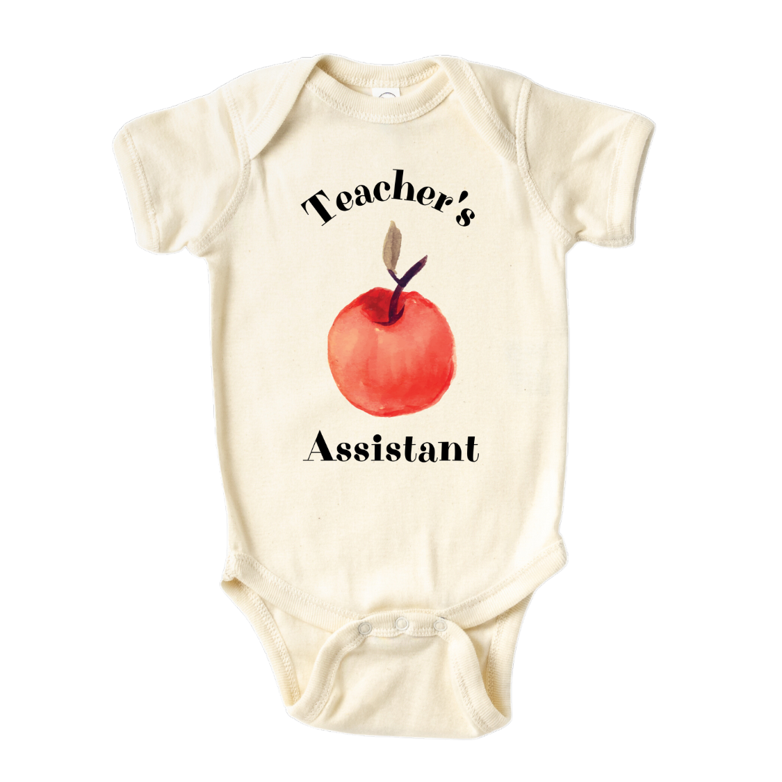 Teacher's Assistant Baby Onesie® Teaching Funny Outfit for Baby Gift for Baby Shower Gift for Teacher