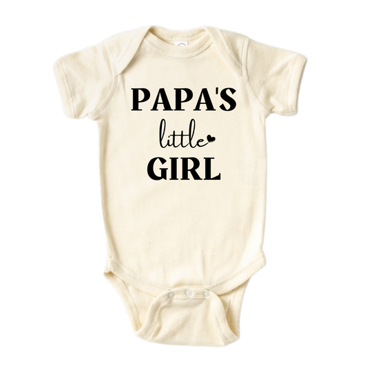 Papa's Little Girl Baby Onesie® Kids Shirt