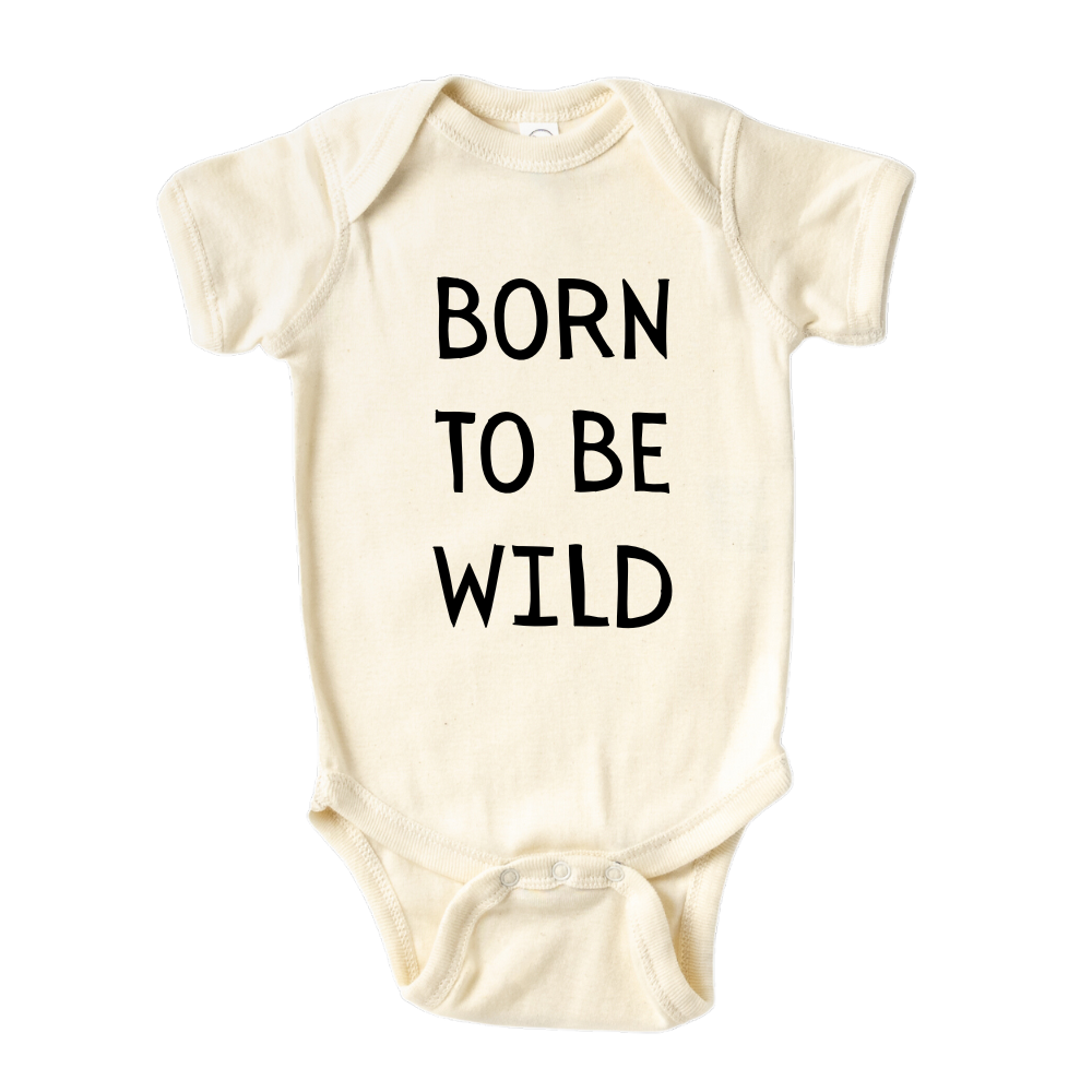 Cute Outfit for Baby Gift for Baby Shower Baby Onesie® Born To Be Wild