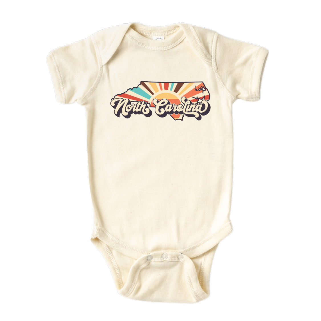 North Carolina Baby Onesie® North Carolina State Shirt for Kids Tshirt North Carolina Bodysuit