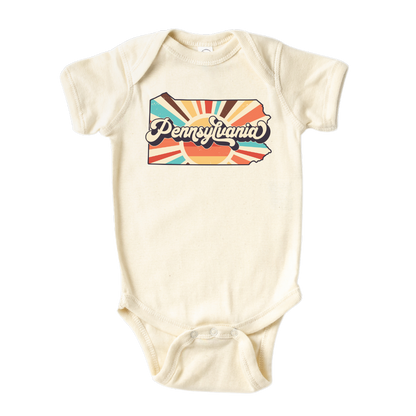Pennsylvania Baby Onesie® Pennsylvania State Shirt for Kids Tshirt Pennsylvania