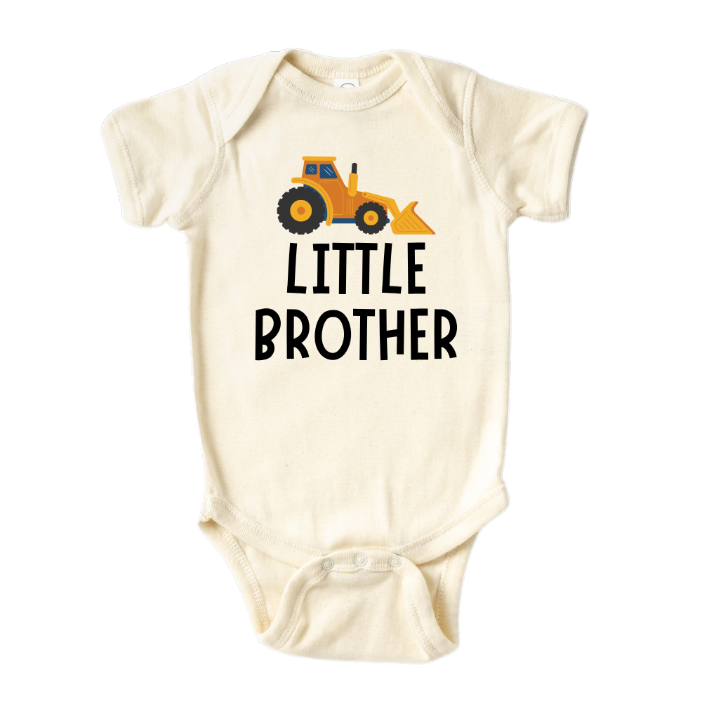 Baby Onesie® Construction Brother Infant Clothing for Baby Shower Gift