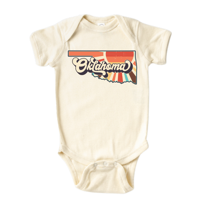 Oklahoma Baby Onesie® Oklahoma State Shirt for Kids Tshirt Oklahoma Bodysuit