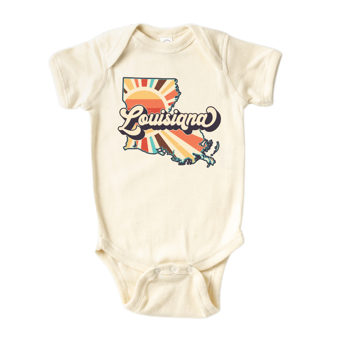Louisiana Baby Onesie® Louisiana State Shirt for Kids Tshirt Louisiana Bodysuit for Baby Gift