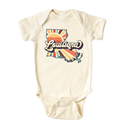 Louisiana Baby Onesie® Louisiana State Shirt for Kids Tshirt Louisiana Bodysuit for Baby Gift