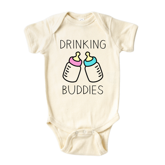 Drinking Buddies Baby Onesies