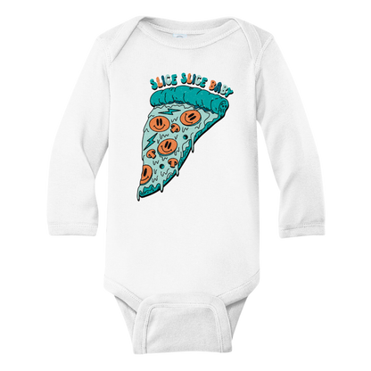 Kids Tshirt Baby Onesie® Slice Slice Baby Pizza Bodysuit Baby Clothing for Baby Shower Gift Newborn