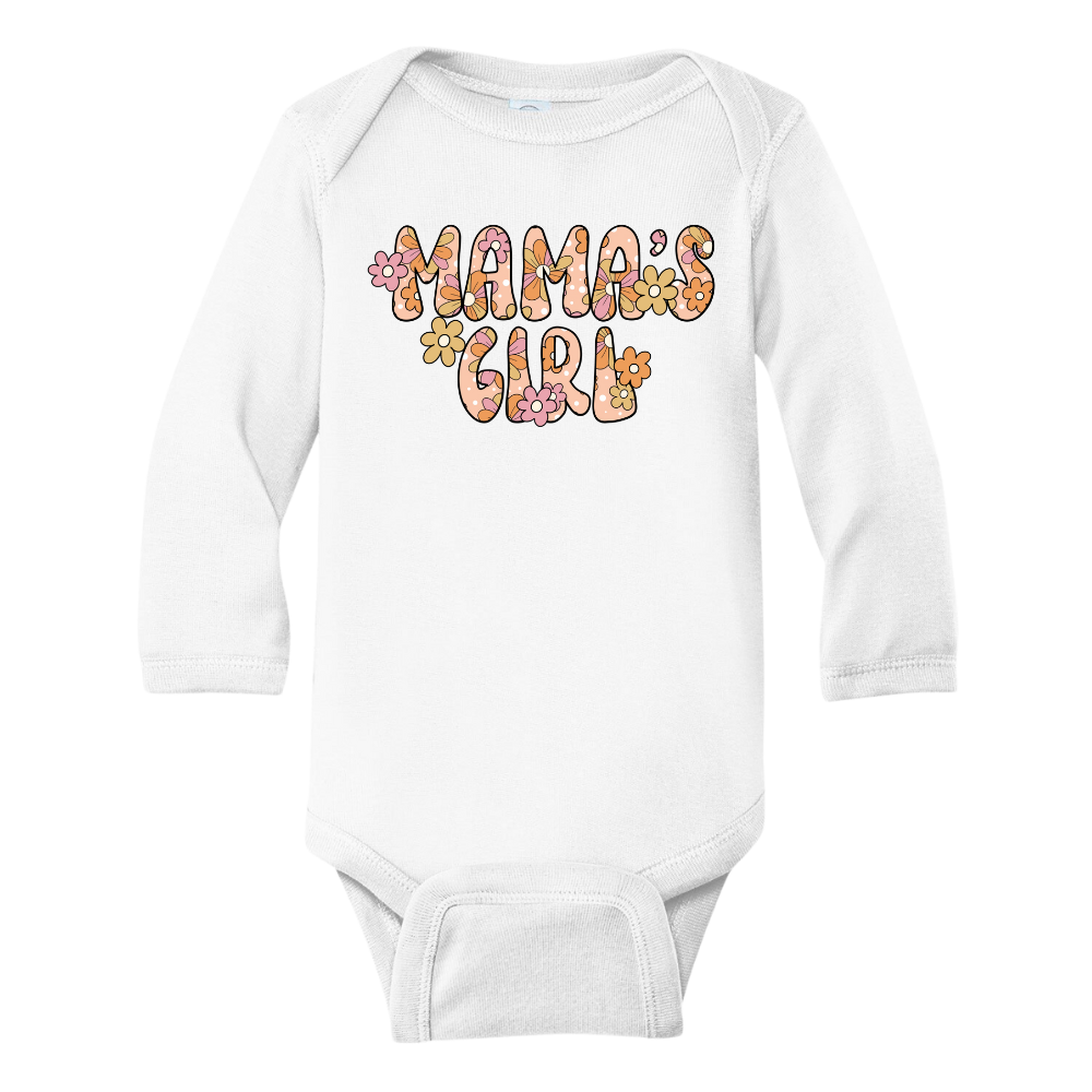 Children Clothing Baby Onesie® Floral Mama's Girl Bodysuit Baby Shower Gift for Mother's Day