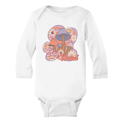 Stay Weird Baby Onesie® Kids Shirt Children Clothing Newborn Gift for Girls