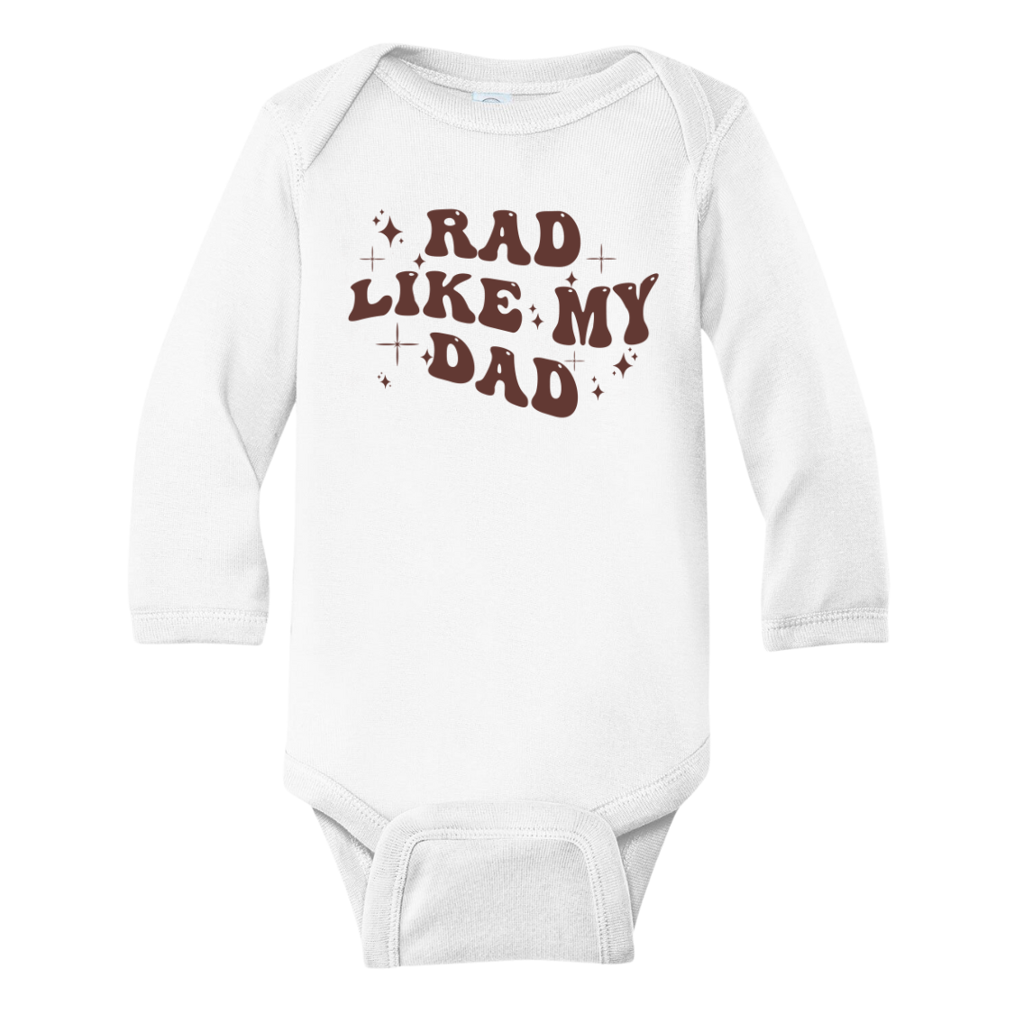 Rad Like My Dad Baby Onesie® Kids Shirt Children Clothing Newborn Gift