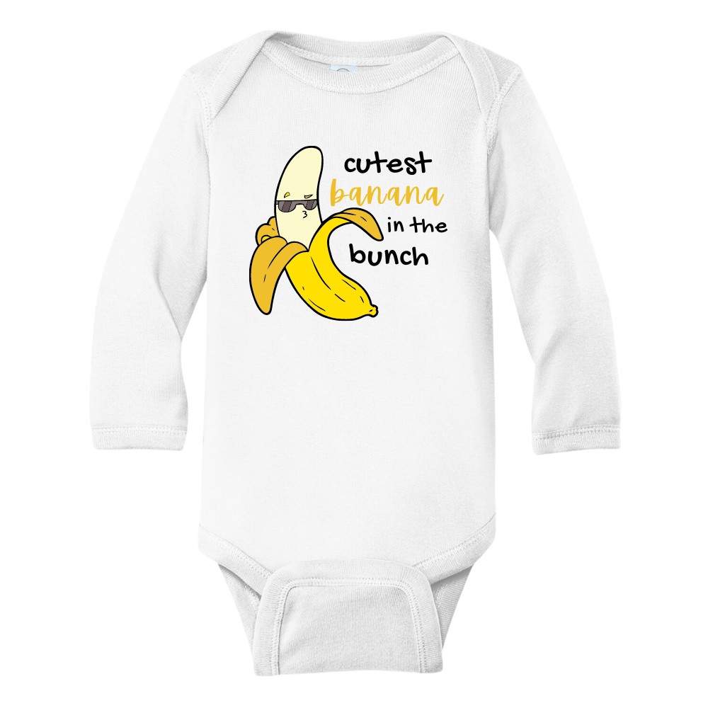 Kids Tshirt Baby Onesie® Cutest Banana Baby Bodysuit Newborn Outfit Baby Shower Gift