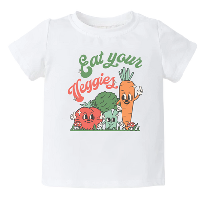 Vegetable Kid Tshirt Baby Onesie® Eat Your Veggies Baby Bodysuit Newborn Gift Baby Shower
